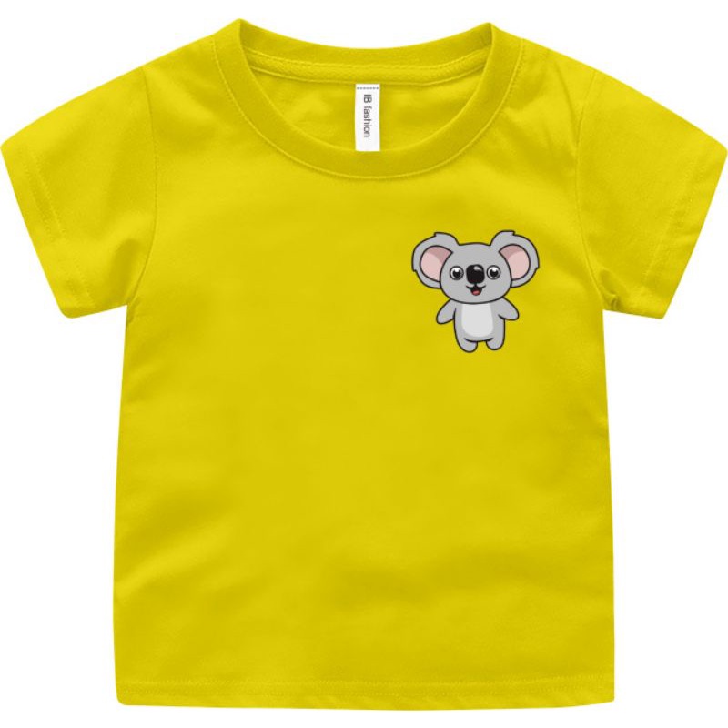 Baju Kaos Anak Unisex Laki Laki &amp; Perempuan Koala Kaos anak Laki Laki Atasan Ank Ank