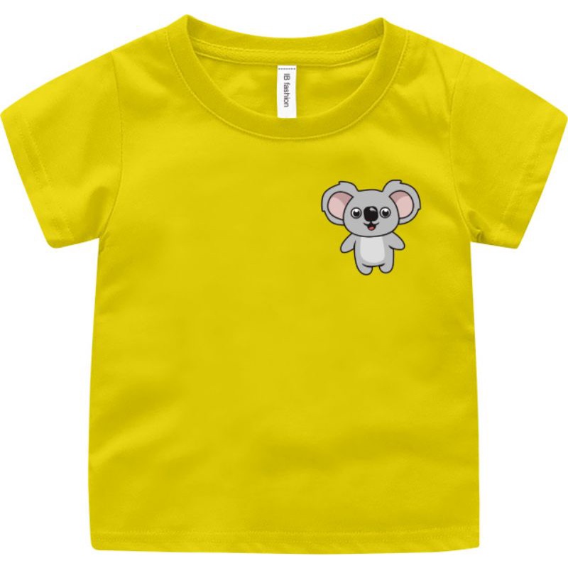 ((IB))KAOS ANAK2 UNISEX/LOGO KOALA SABLON DIGITAL