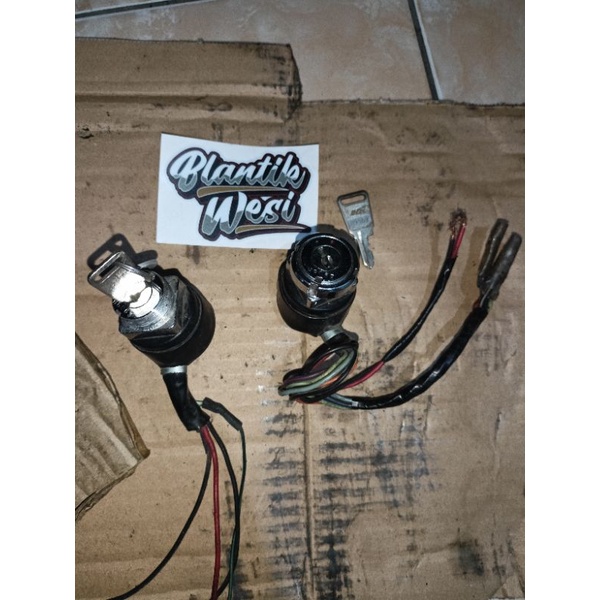 kunci kontak s90z kabel 7 original bekas cocok buat cb gl100 gl mp tiger