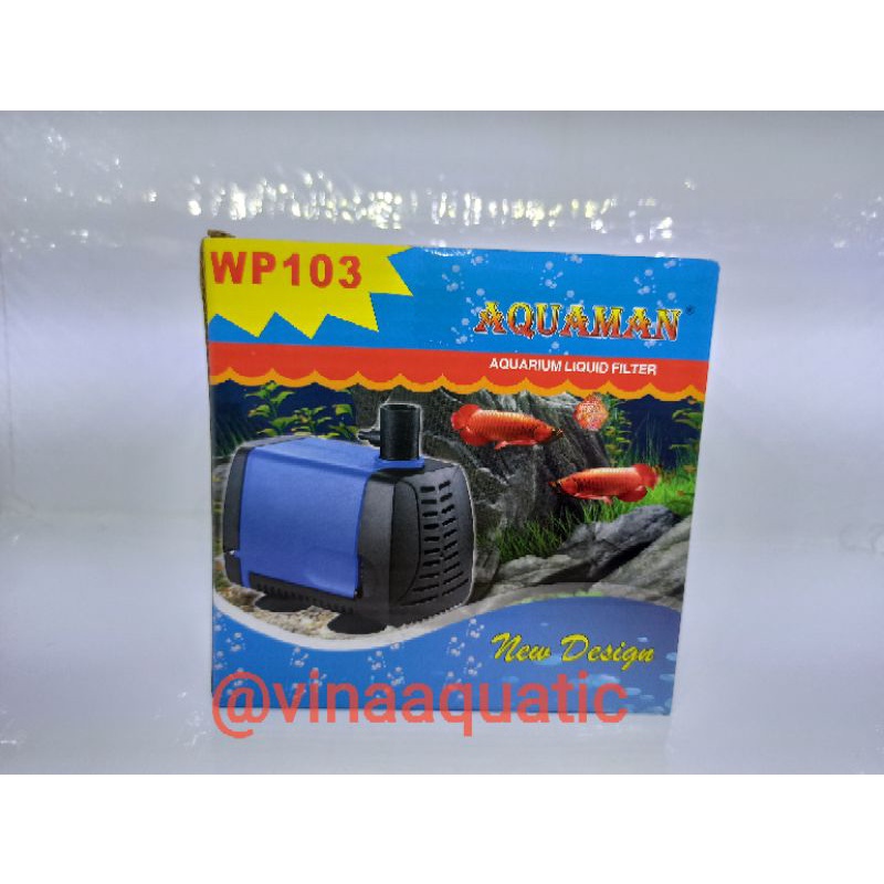 POMPA AQUARIUM CELUP WATER PUMP AQUAMAN WP 103 WP-103 LOW WATT