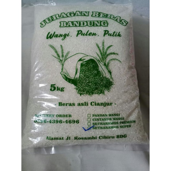 

BERAS SETRA RAMOS SUPER 5KG ASLI CIANJUR