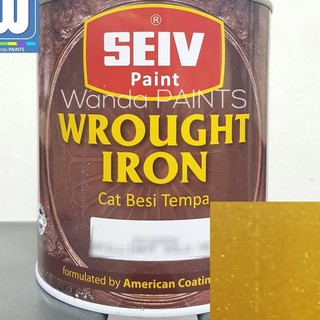 Murmer SEIV WROUGHT IRON Cat Besi Tempa Warna Emas  Gold 