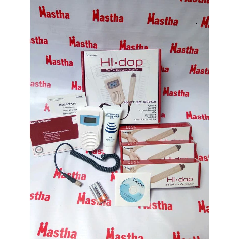 Hi-dop BT-200 V Doppler Dopler Vascular Vescular Pembuluh Darah Bistos