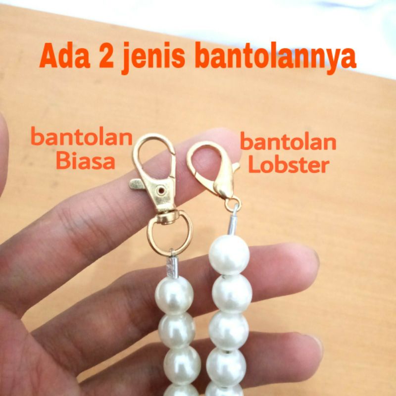 TALI TAS MUTIARA PANJANG/PENDEK STRAP TAS SELEMPANG - Kattelaurents