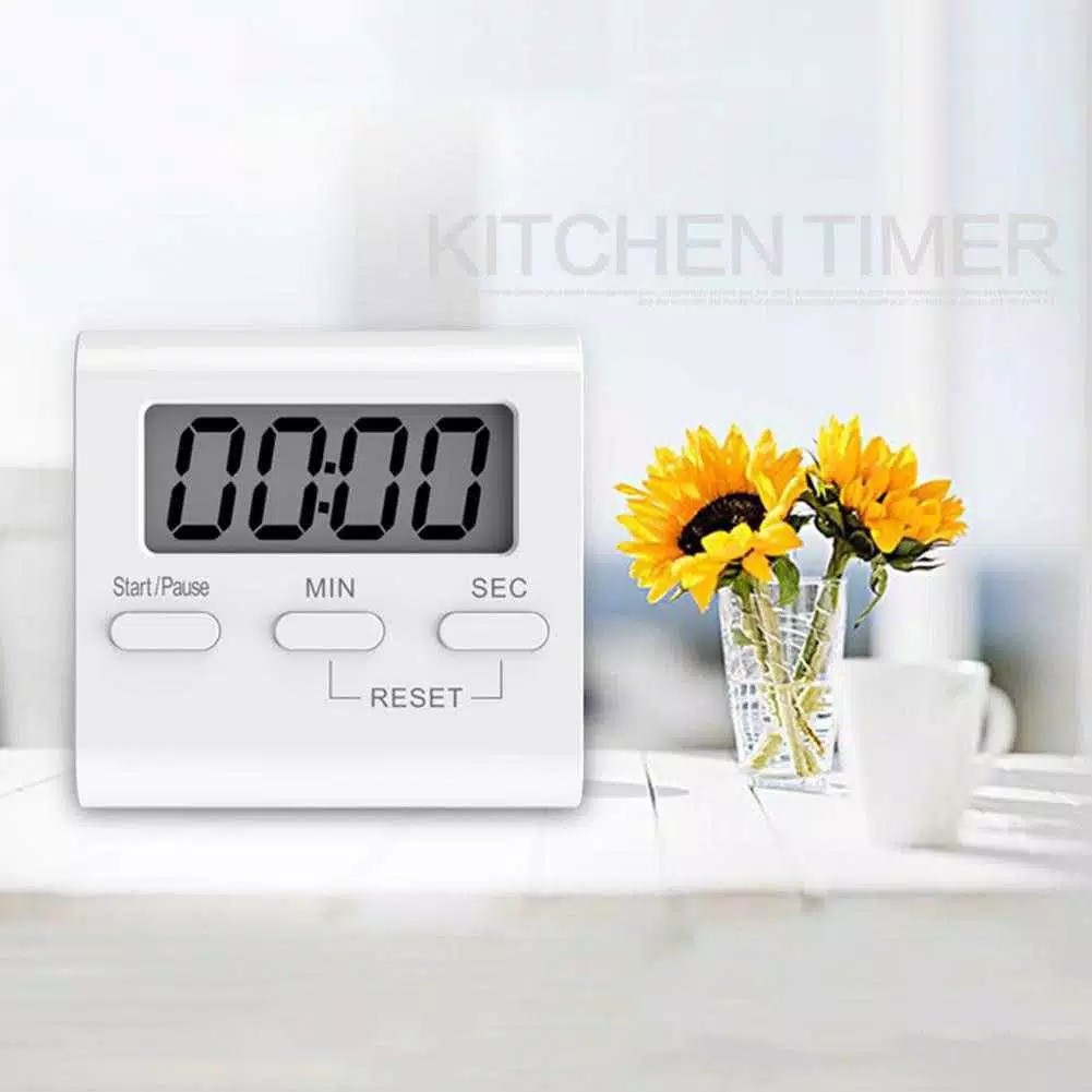 Taffware Timer Masak Dapur Countdown Digital Alarm count down counter Clock jnp