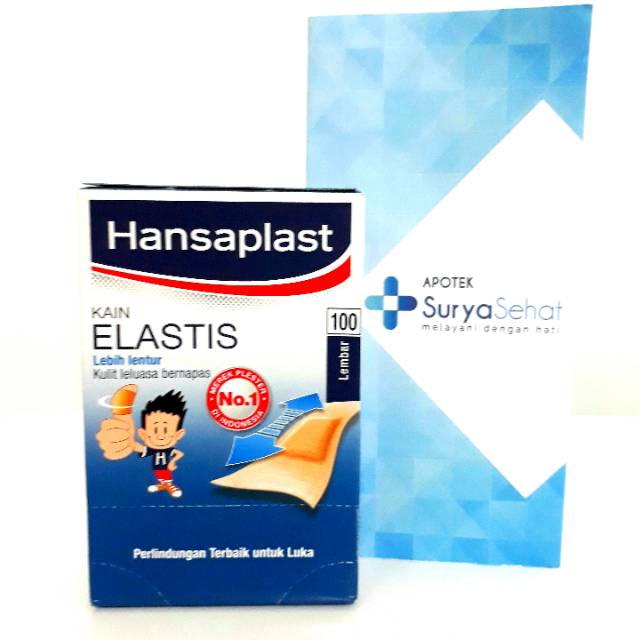 Hansaplast Plester Kain Elastis Standar / Jumbo