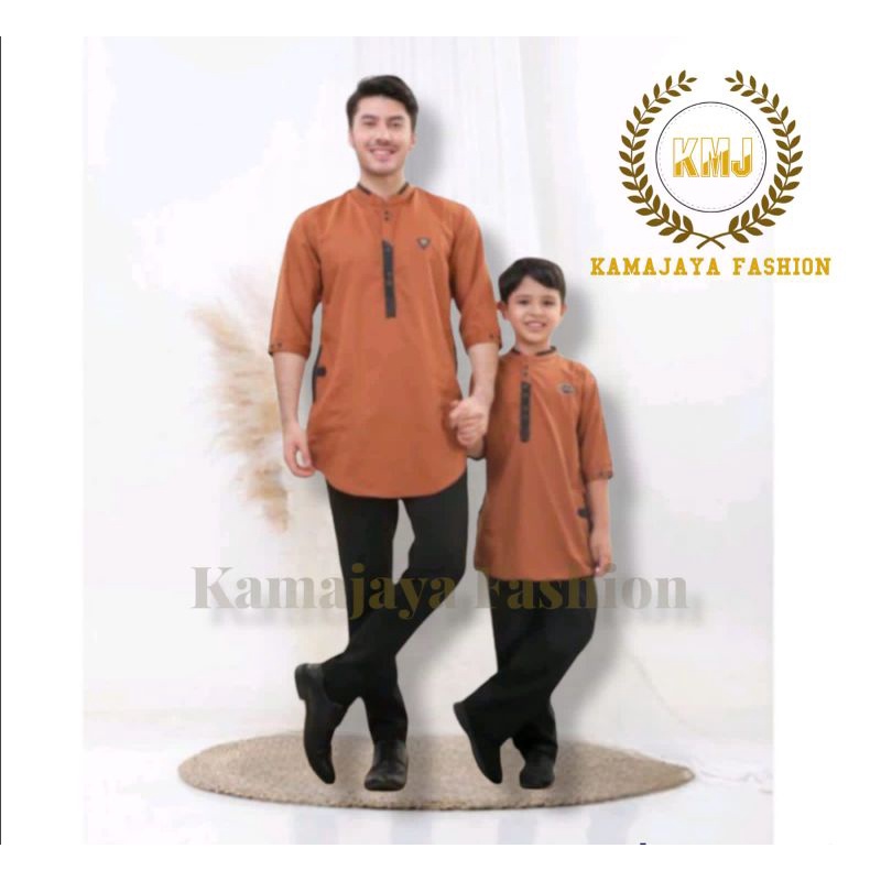 Atasan Baju koko Muslim pria dewasa Kurta Pakistan Bahan katun primium Lengan 3/4 Fashion Modern