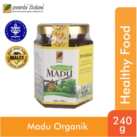 

Madu Organik 240 gr Healthy & Natural Produk