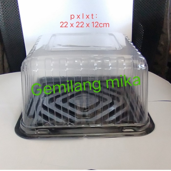 mika tumpeng mini/bolu/puding uk.22 x 22 isi 5 set