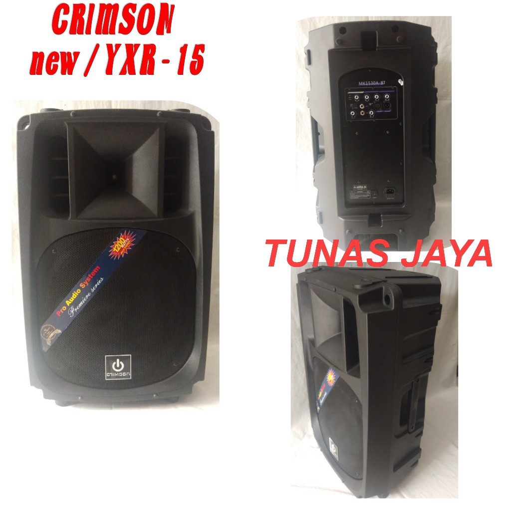 Speaker Crimson 15 ins YXR 15 Bluetooth