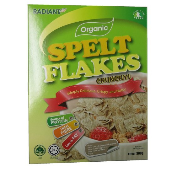 

Radiant Organic Spelt Flakes (300gr)