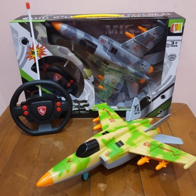 mainan rc pesawat jet tempur - mainan rc pesawat jet mig 25