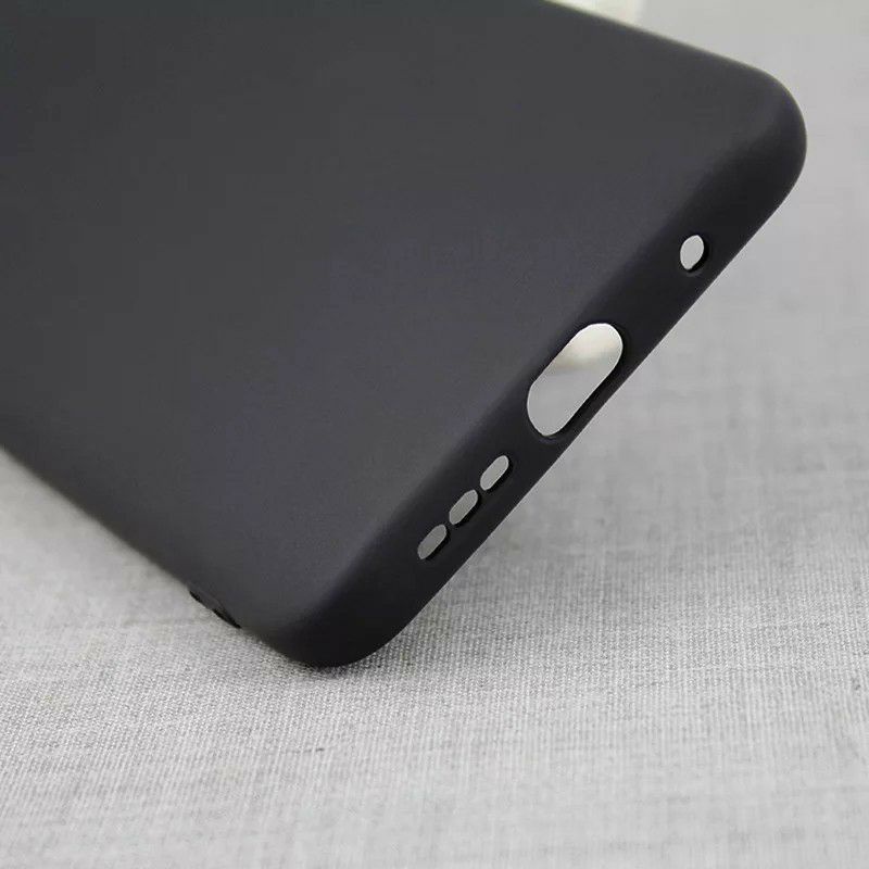 CASE INFINIX HOT 10 PLAY 11 PLAY SOFTCASE SLIM MATTE PREMIUM BLACK PROTECT CAMERA