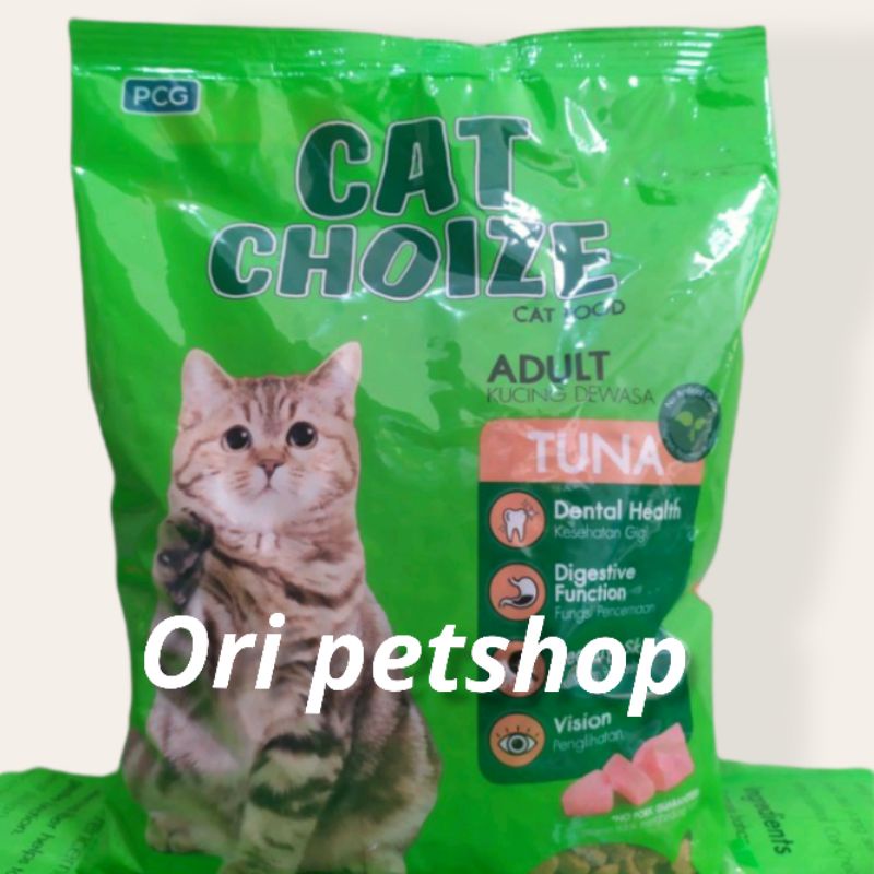 Grab Gojek Only makanan kucing cat choize adult tuna 20 kg