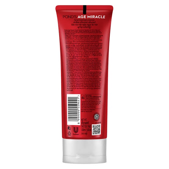 Ponds Age Miracle Facial Foam 100g