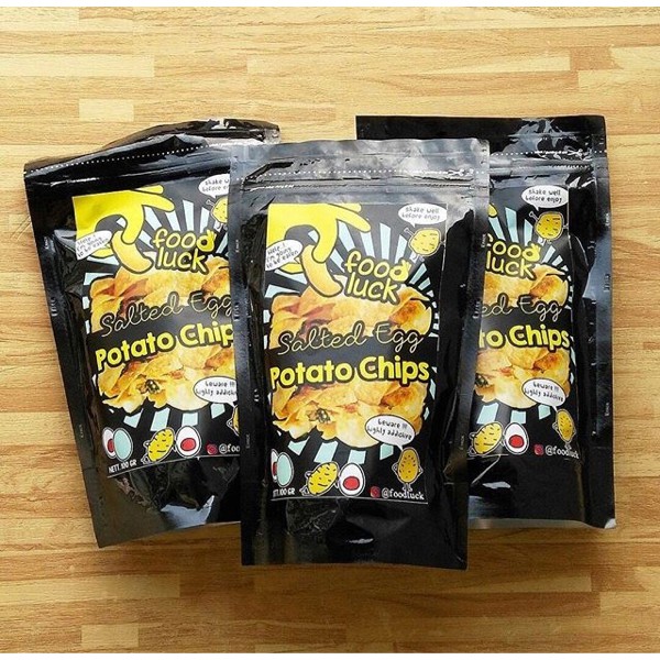 

FOOD LUCK Salted Egg Potato Chips TERMURAH