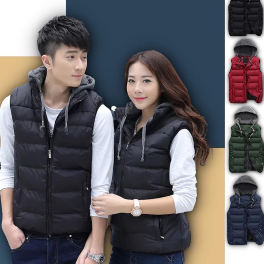 「Hyper Mall CEN」 Jaket Rompi Pria Wanita Premium .