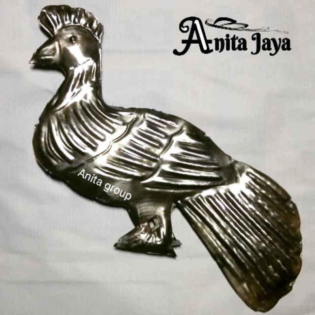 ornamen pagar besi tempa ornamen teralis unik ayam merak besi plat