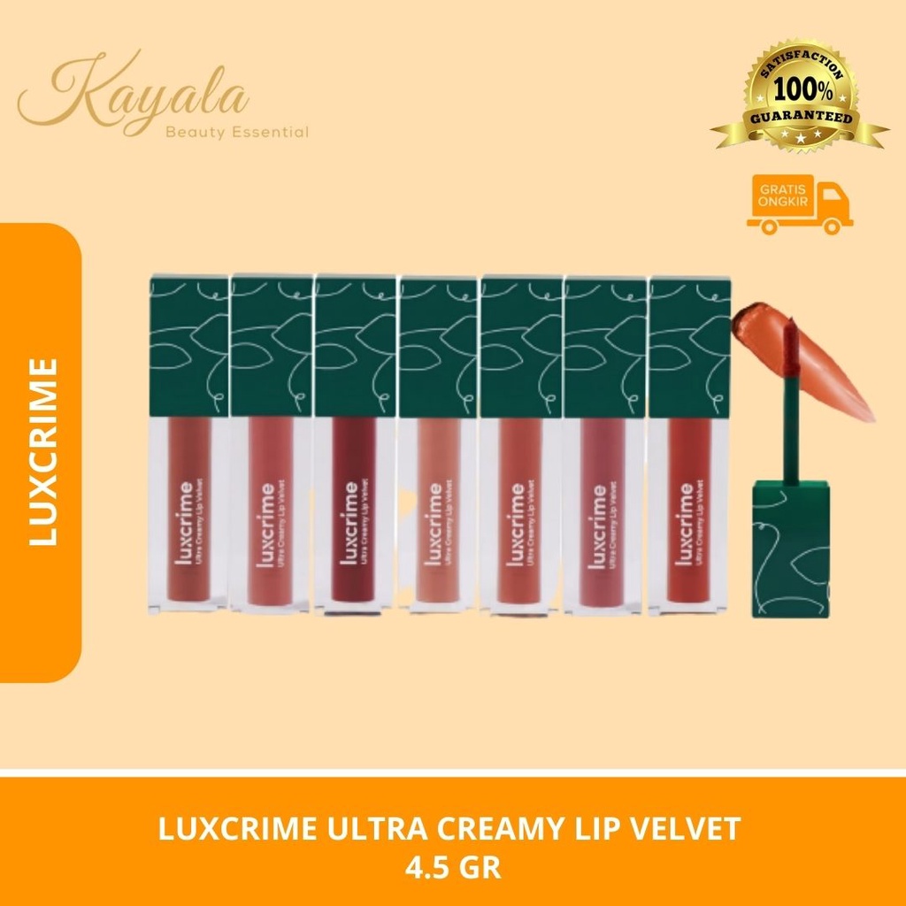 Jual Luxcrime Ultra Creamy Lip Velvet Gr Lip Cream Velvet
