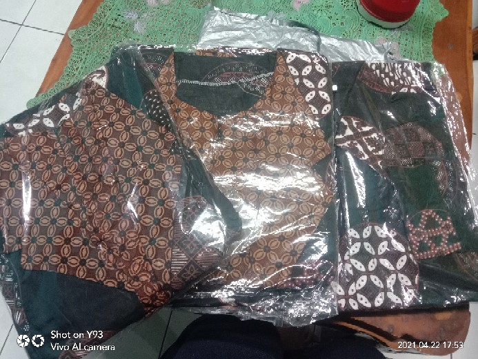 Bisa Pisah Batik Couple Keluarga Sania Ruffle Ori Ndoro Jowi Termurah