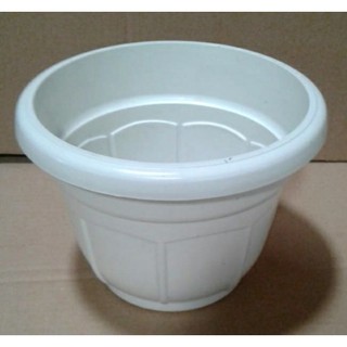 3 Pcs Pot  Bunga  Tanaman 30cm Warna Putih  Shopee Indonesia