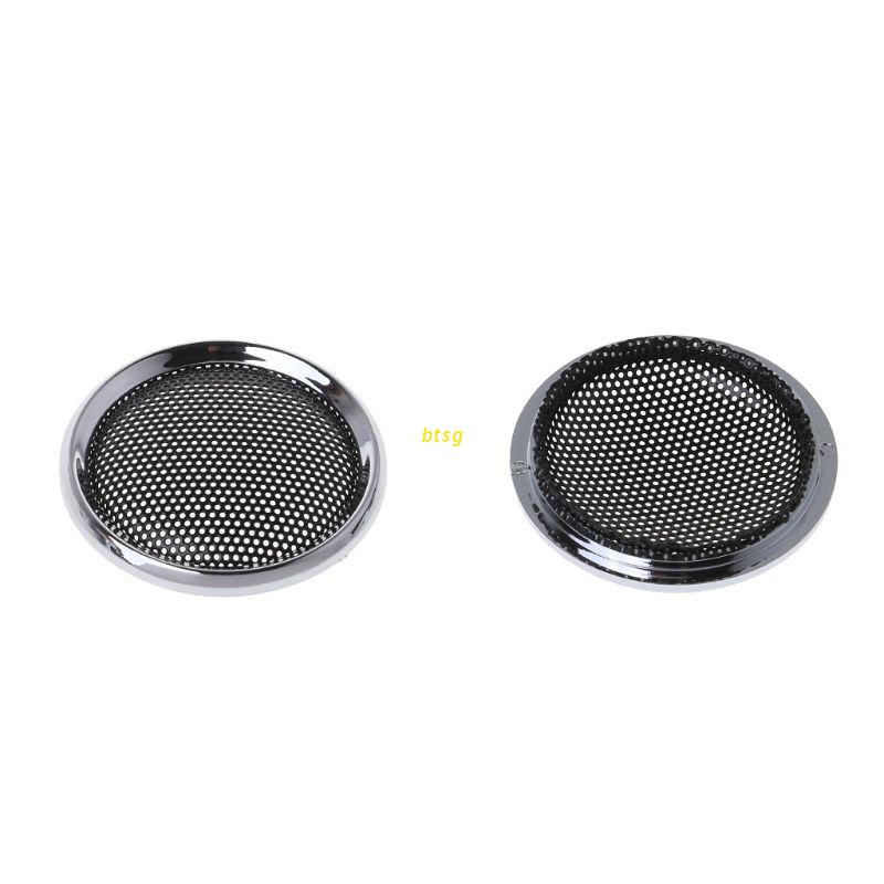 Btsg 2pcs Cover Pelindung Speaker Tweeter Bahan Mesh Ukuran 1 &quot;