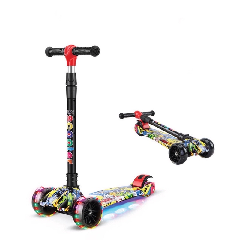 Skutter Anak Roda 3 Otopet Kickboard Scooter Anak-Anak Murah Ready Stock-1