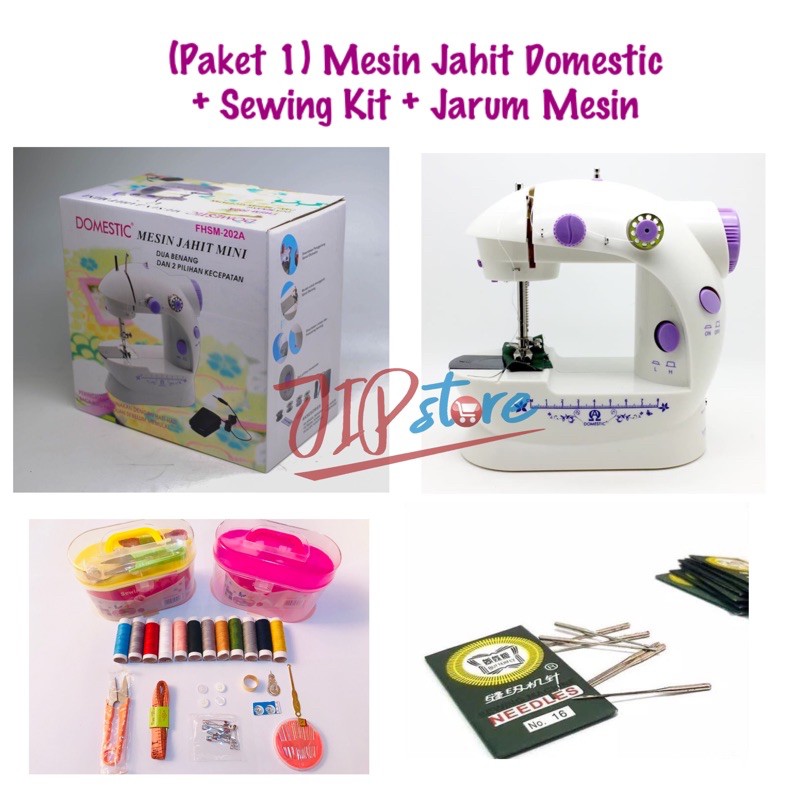 Cod Mesin Jahit Mini Portable Lengkap 1kg Jarum Meja Sewing Kit Besar Msm Yoko Domestic Fhsm 202 Shopee Indonesia