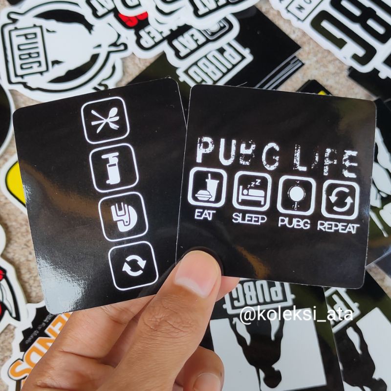 stiker PUBG REPEAT