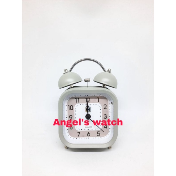 angelswatch jam weker beker alarm nyaring free baterai AA hadiah ulangtahun hadiah souvenir/ jam weker beker angelswatch nyaring kencang