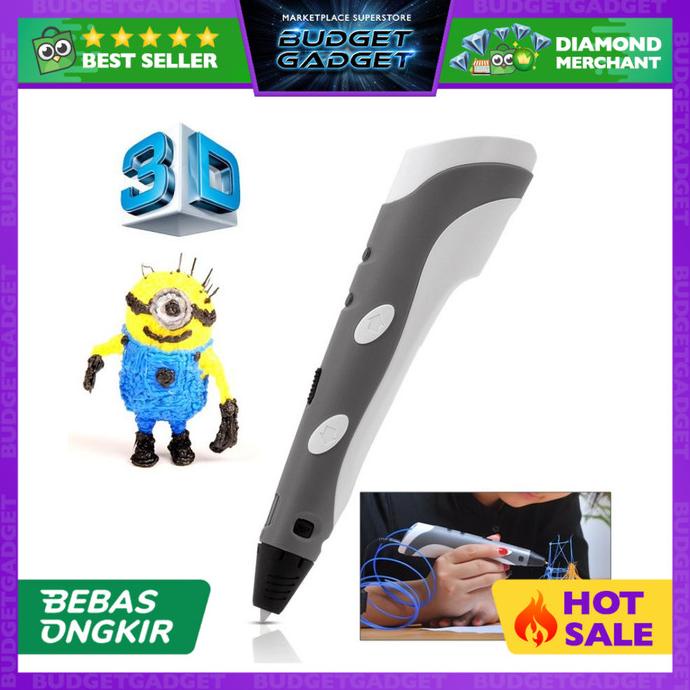 

gunturputra39 3D Stereoscopic Printing Pen for 3D Drawing TERLARIS TERPERCAYA ORIGINAL