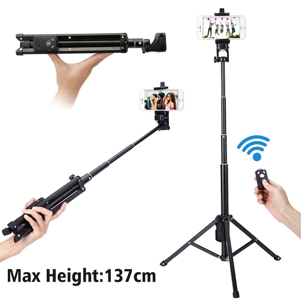 Tongsis Bluetooth YUNTENG VCT-1688 3in1 Tripod Selfie Stick W/Remote Design elegant mungil &amp;300