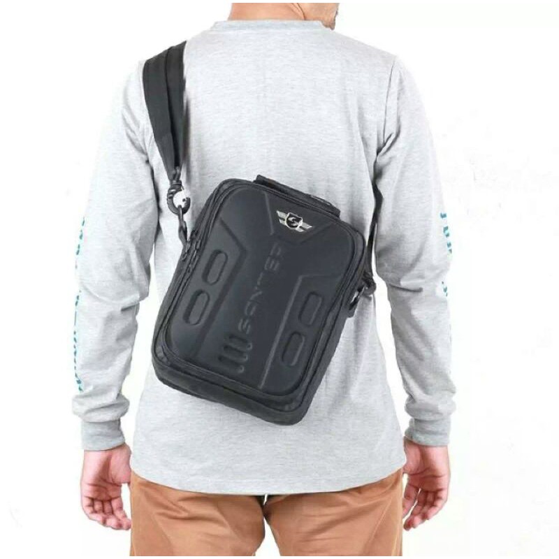 Tas Selempang Pria Embosy Sling Bag Tas Tablet Tas Selempang Tactical Travel Pouch