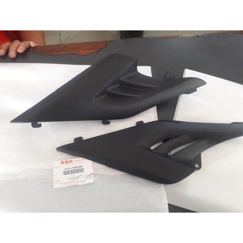 cover bodi belakang sirip satria 2 tak Ru 120 lumba original