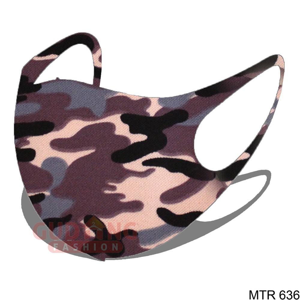 Masker Kain Polos Scuba Korean Army - MTR 636