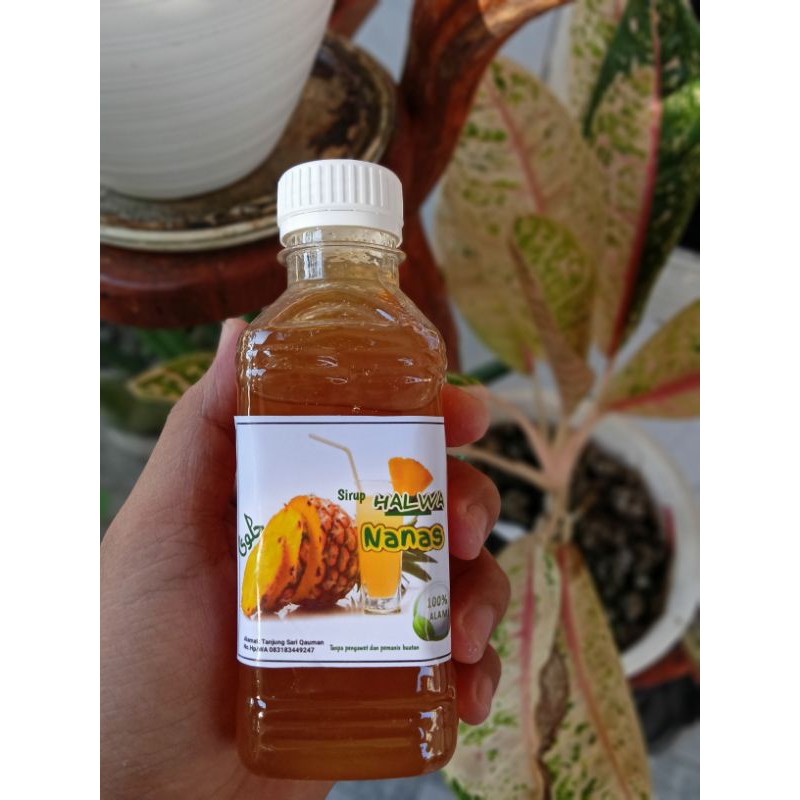 

Sirup Halwa Nanas Alami