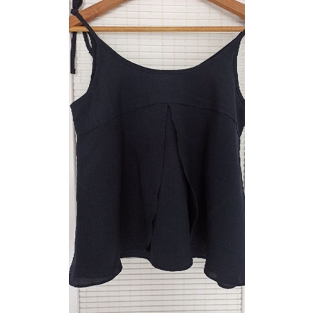 ATASAN ONE STRAP WARNA BIRU MALAM