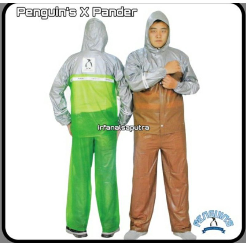 Jas Hujan Jaket Celana X-Pander Penguin - jas hujan PENGUIN stelan murah - jas hujan setelan Pinguin