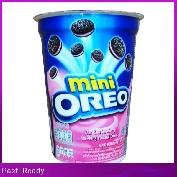 

Oreo Mini Strawberry 67G Grosir Bisa COD