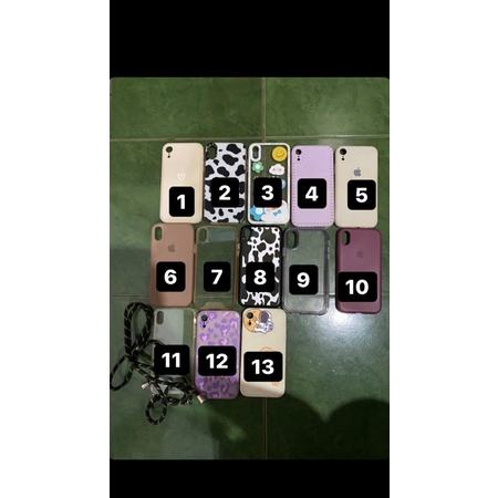 PRELOVED CASE IPHONE XR