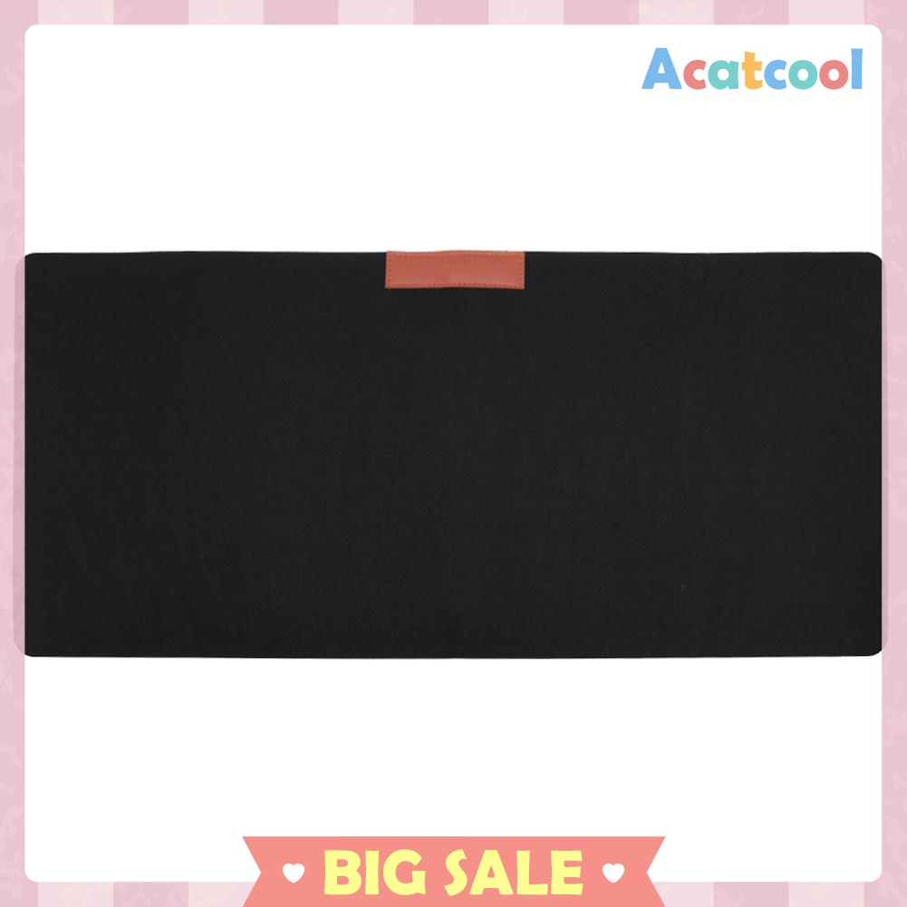 Office Computer Desk Table Mat Keyboard Mouse Pad Felt Laptop Cushion