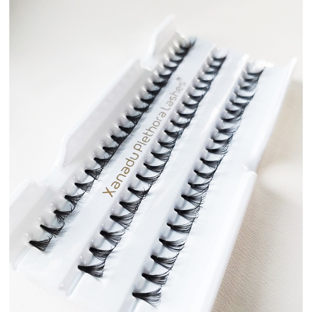 EYELASH EXTRA VOLUME KNOTFREE - Bulu Mata Tebal Extra Lentik Knotfree - Xtra Curl Ultrathick Knotfree - Individual - Extension