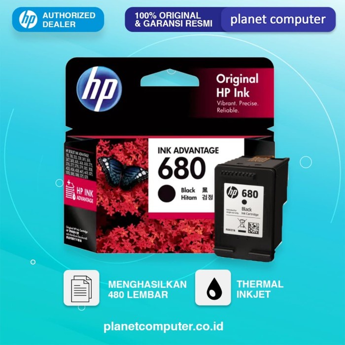 TINTA HP 680 BLACK