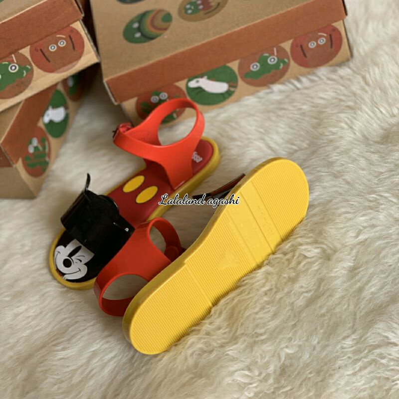 Sandal minimel mickey mouse RED/sandal anak disney/sandal mickey mouse/sandal jelly anak