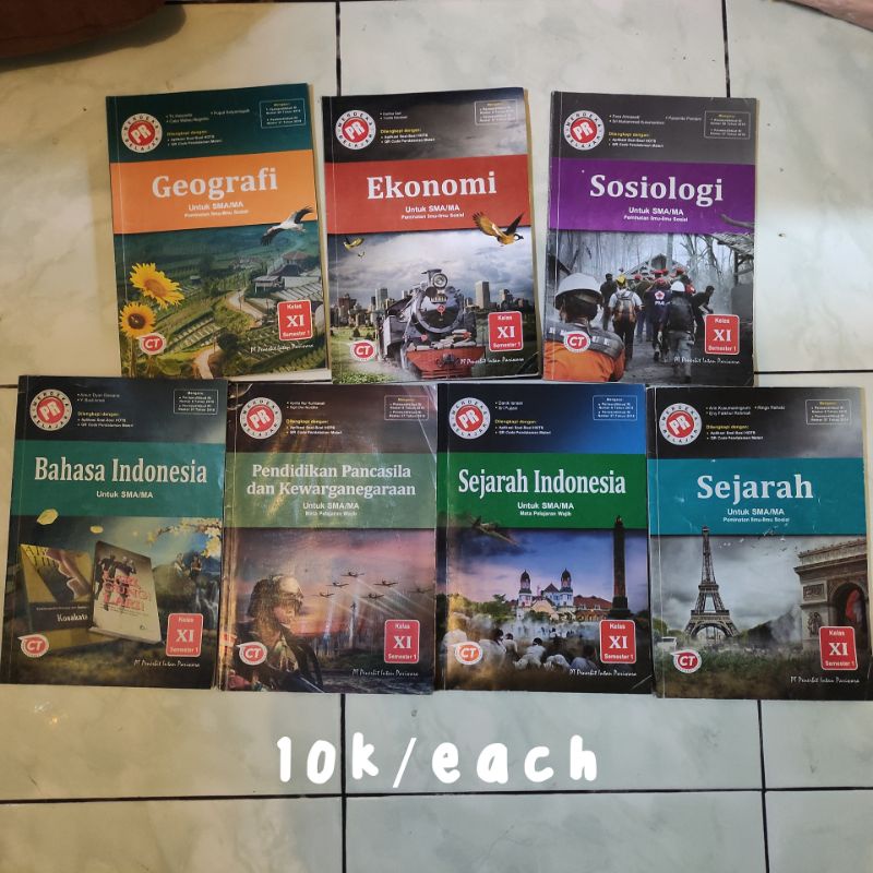 Preloved Intan Pariwara Kelas 11 (Ganjil)