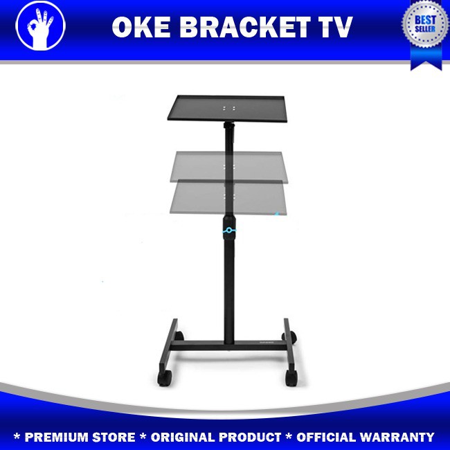 Bracket Stand Projector Braket proyector Standing Proyektor/laptop