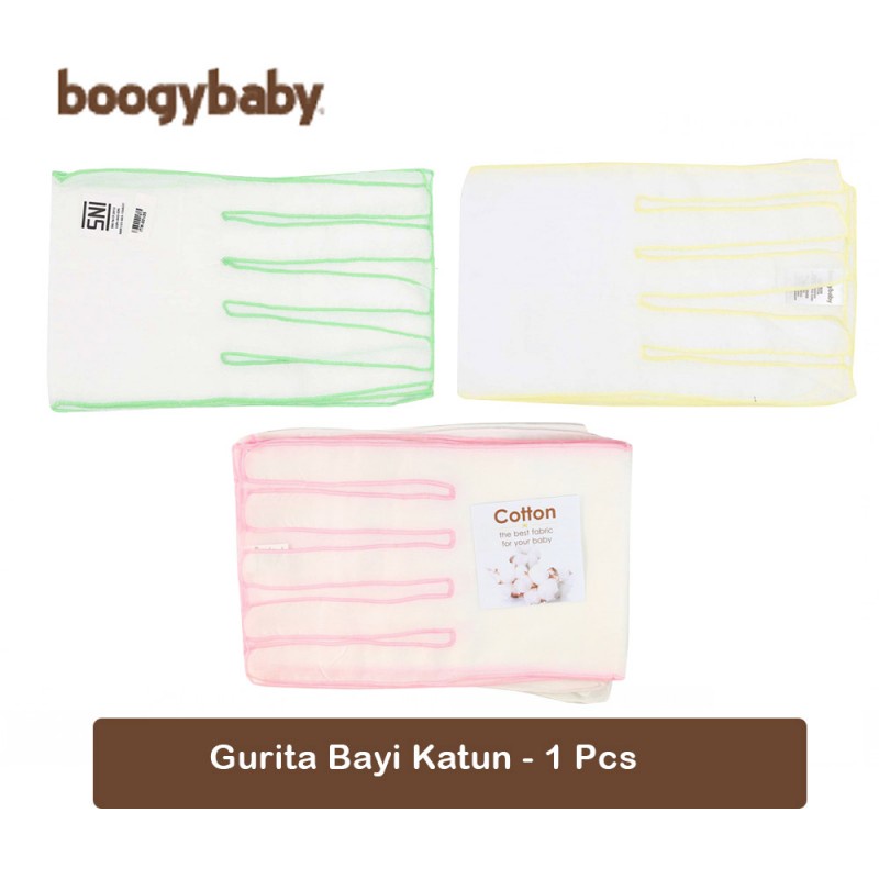 Boogy Baby Gurita Bayi Katun 1 Pcs - Hijau / Pink / Kuning