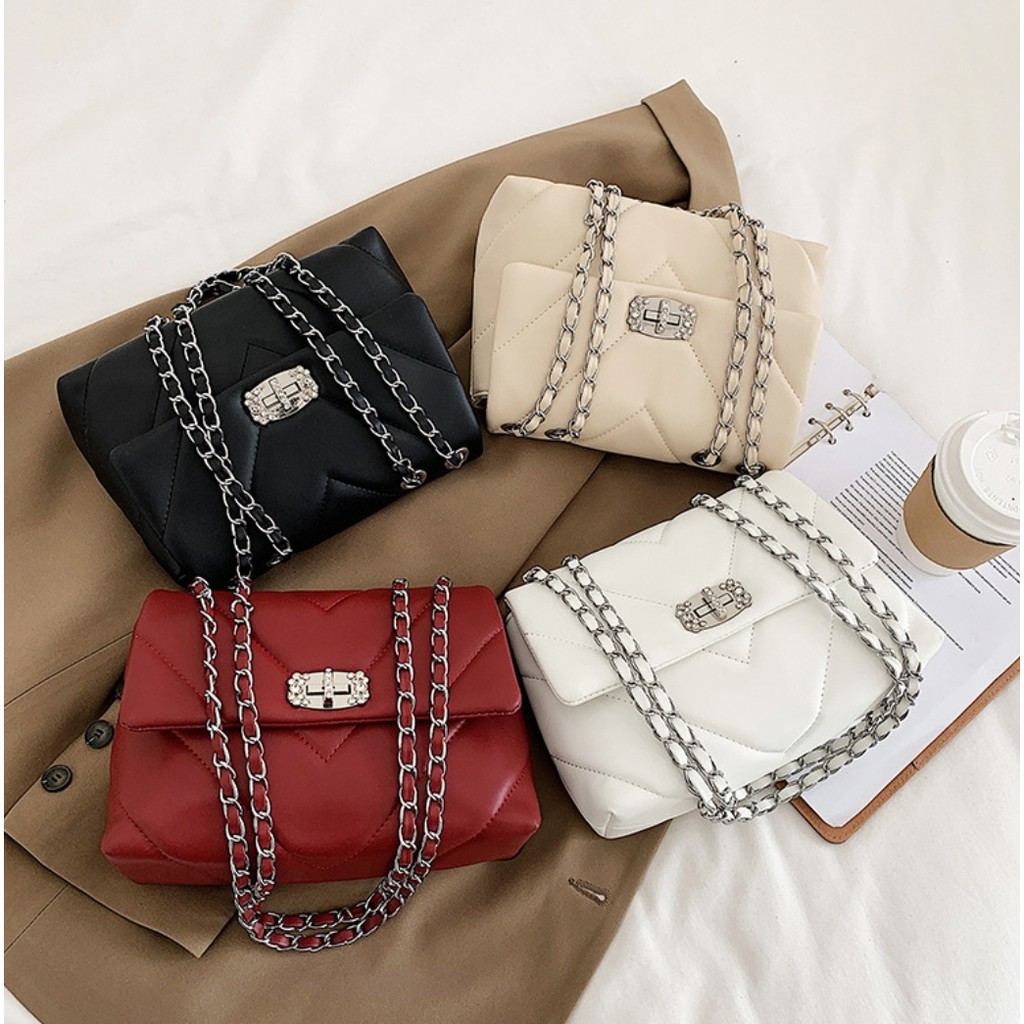 Tas Selempang Import Wanita Terbaru GO7531 LT1926 EL5774 Tas Selempang Handbag Wanita Kekinian Termurah