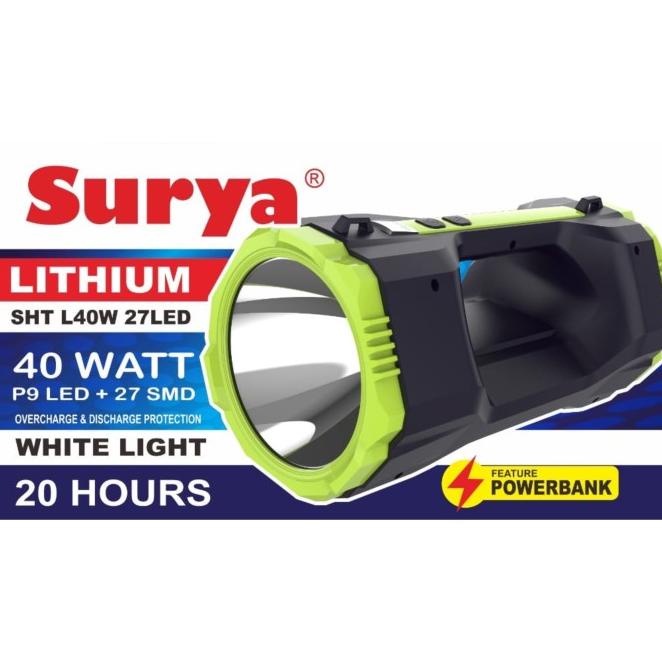 Senter Premium Jumbo / Senter Surya Sht 40W 27Led / L40W 27Led