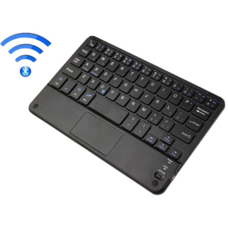 Keyboard Wireless Bluetooth 8 Inch Ultra Slim Dengan Touchpad